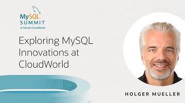 Holger Mueller on trying out MySQL innovations at CloudWorld