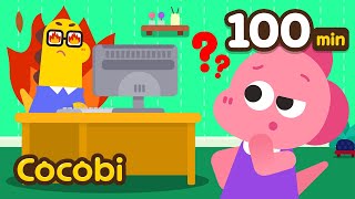Are You Busy, Daddy? Daddy is Working from Home Song and More! | Kids Songs | Cocobi