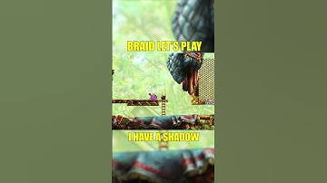 I have a shadow | A NOOB plays Braid Blind Playthrough