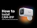 Caméra de sécurité extérieure intelligente WiFi Sonoff CAM-B1P 2K HD vidéo
