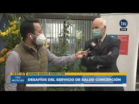 Jorge Galaz asume como el nuevo Director del Servicio de Salud de  Concepción - YouTube