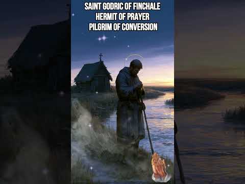Saint Godric of Finchale ✨🕊️ | Hermit of Prayer & Pilgrim of Conversion 💛