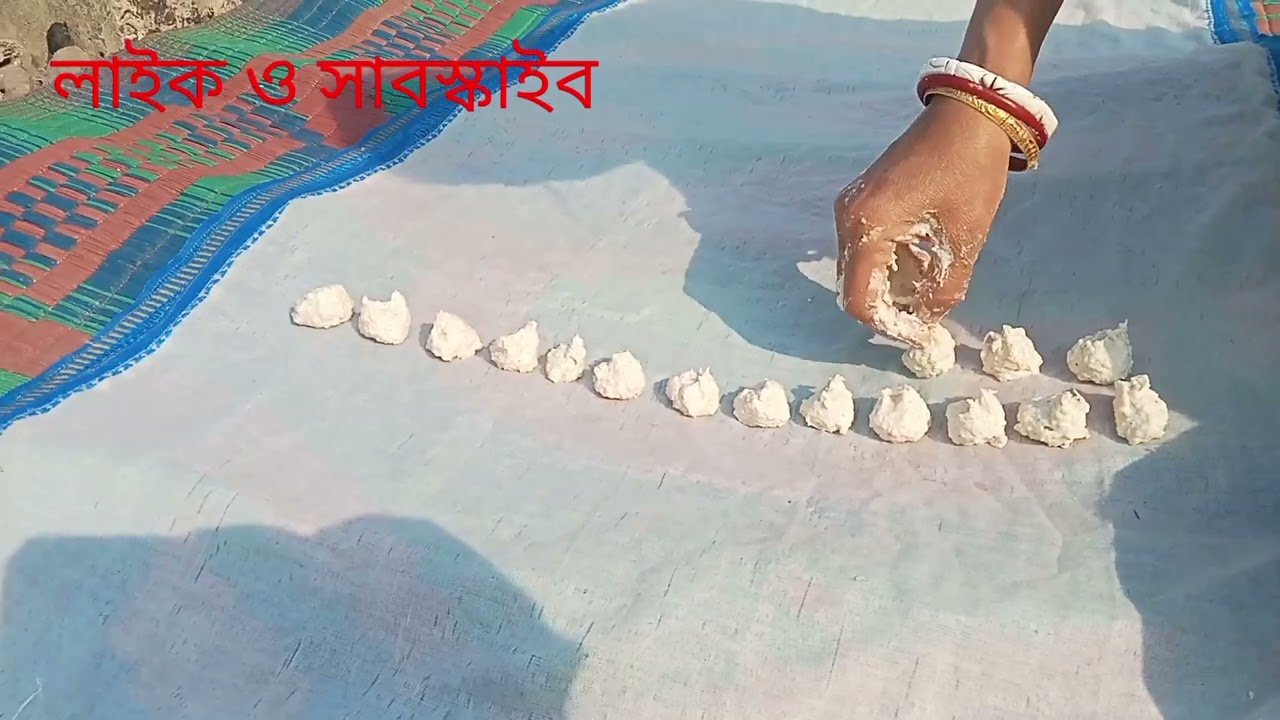 ট্রেন লাইনে উপর খাবার বড়ি শুকনো করা হল