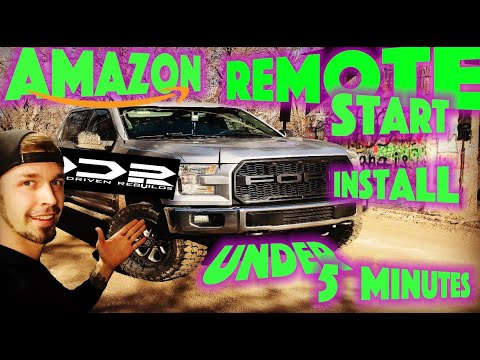 Start-X Remote starter - Amazon remote starter - 5 minute install