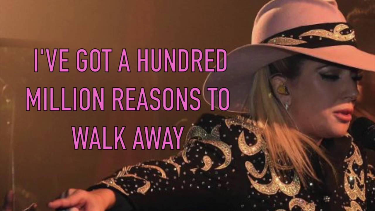MILLION REASONS || LADY GAGA LYRICS - YouTube