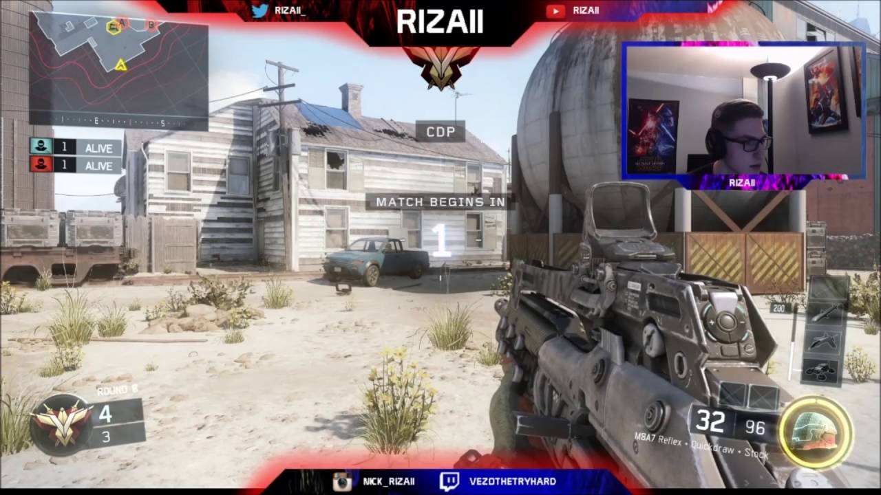 Rizaii - 1V1 ME BRAH ! (umg 1v1) Match 1