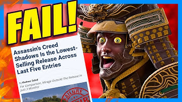 Assassins Creed Shadows is a CERTIFIED FAILURE! | Clownfish TV