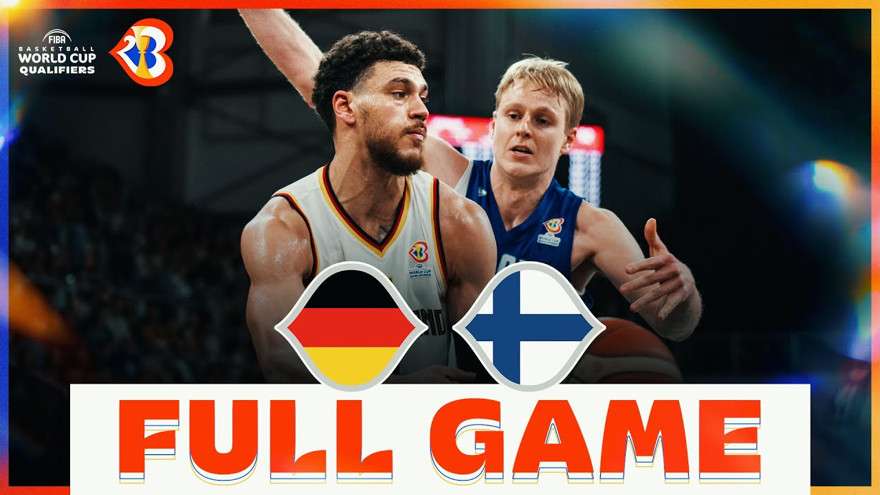Germany V Finland Basketball Full Game FIBAWC 2023 Qualifiers 