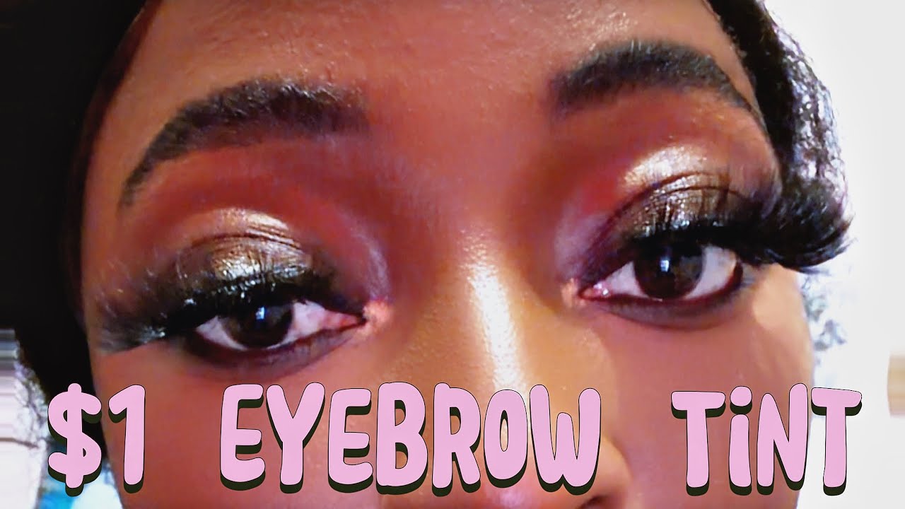 I Tried A $1 Eyebrow Tint… Here’s What Happened 😳😱 || 💰🙊
