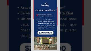 💲TERRENO EN VENTA💲 La Concepción, Calimaya 📱 Contáctanos 729 727 8829 ➡️ https://wa.link/rlo9ch