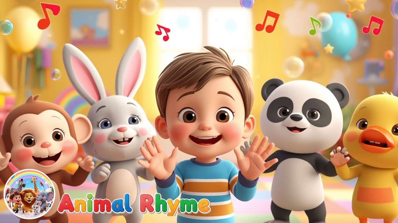 Open Shut Them Animal Adventure | Jack’s Viral Action Song | Learn Gestures & Play