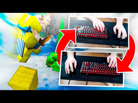 BEDWARS pero LOS CONTROLES AL REVÉS...
