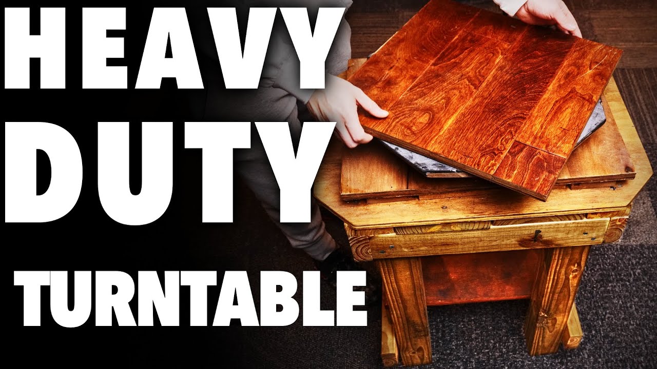 Making A Heavy Duty Turntable For Sculpting
