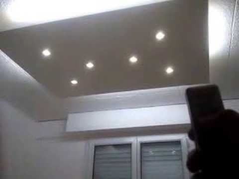 Faux plafond made in hautepierre youtube Plafond Spotjes Créatif