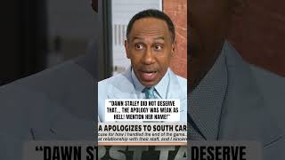 Stephen A. calls Geno's apology to Dawn 'WEAK'