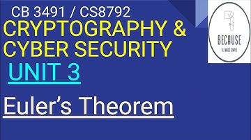 3.4 Euler theorem with proof in Tamil