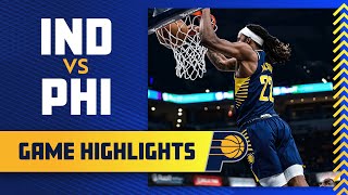 Indiana Pacers Highlights vs. Philadelphia 76ers | March 6, 2023