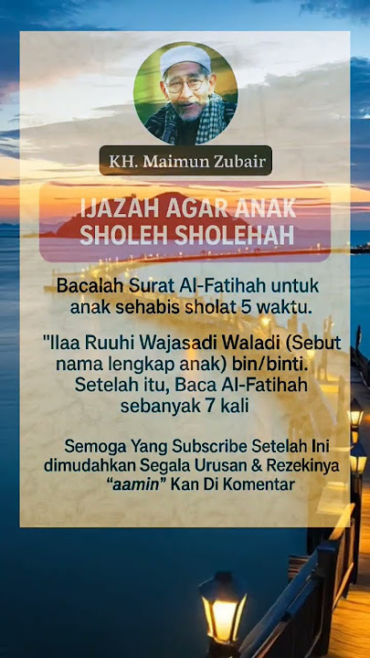 Agar Anak Sholeh & Sholehah @YouTube @jamaahmillennial1510 @islam_populer99 #doa #fyp