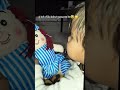 gudiya ko dadthi chiku #funny #baby #cutebaby