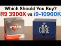 i9-10900K vs R9 3900X — Can Intel's 10 Core 5.3GHz CPU Crush AMD? — Which Should You Buy?