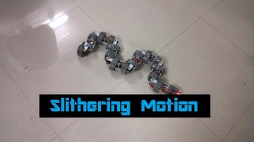 Snake Robot(Motion test)