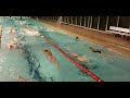 【水泳】少ないアップ直後のショートレストトレーニング(50×3本)