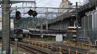 JR西205系 NE405編成(普通京都行き）京都駅 入線‼️