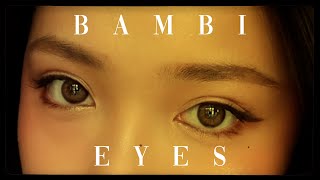 dreamy 💭 bambi eyes makeup tutorial ft maven beauty 🌈