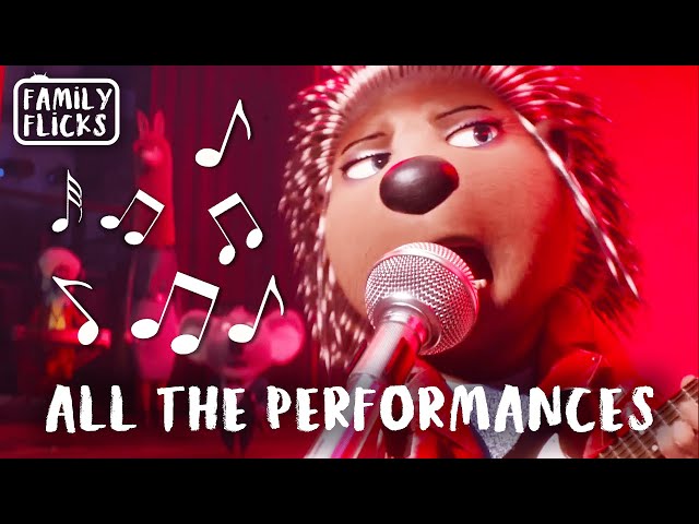 All The Performances | Sing (2016) and Sing 2 (2021) | Family Flicks class=