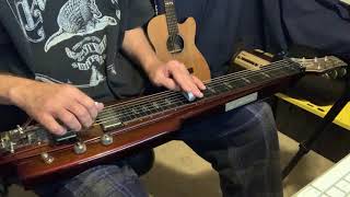 Video thumbnail of "Teach Your Children - on the Duesenberg Lap Steel in Open D"