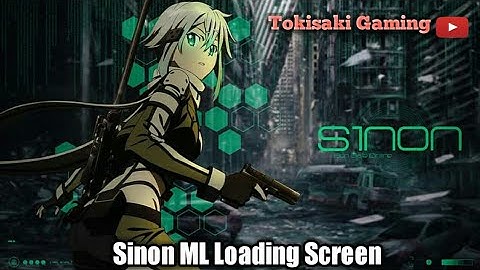 Sinon Sword Art Online ML loading screen by Tokisaki Gaming