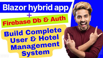 Build a User & Hotel Management system in Blazor Hybrid App | .Net