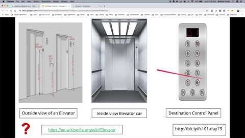 Lecture 9: Object Oriented Analysis and Design Part 3: Object Oriented Design of an Elevator
