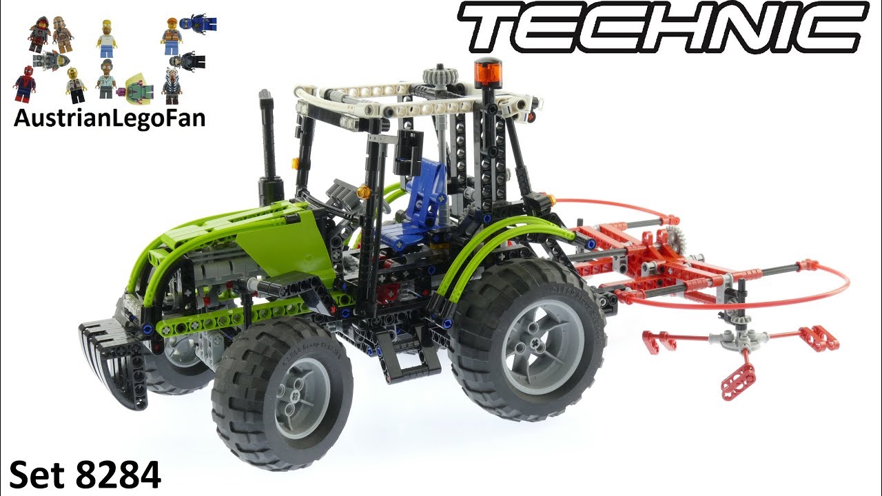 Lego Technic 8284 Tractor - Lego Speed Build - YouTube