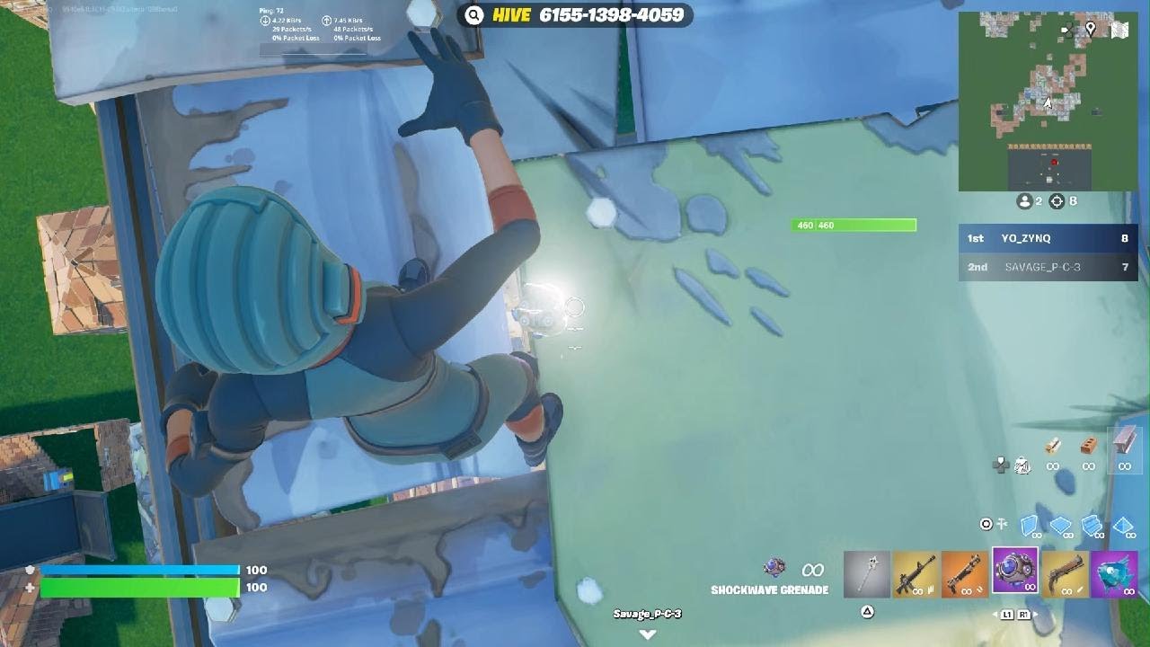 Playing fortnite with my worst friendIn fortnite.