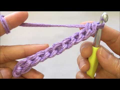 #BAG HANDLE CROCHET #ZİNCİR GÖRÜNÜMLÜ ÇANTA SAPI KORDON -18-