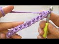 #BAG HANDLE CROCHET #ZİNCİR GÖRÜNÜMLÜ ÇANTA SAPI KORDON -18-