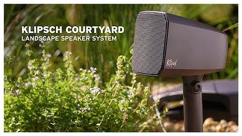 Klipsch Courtyard Landscape Speaker System