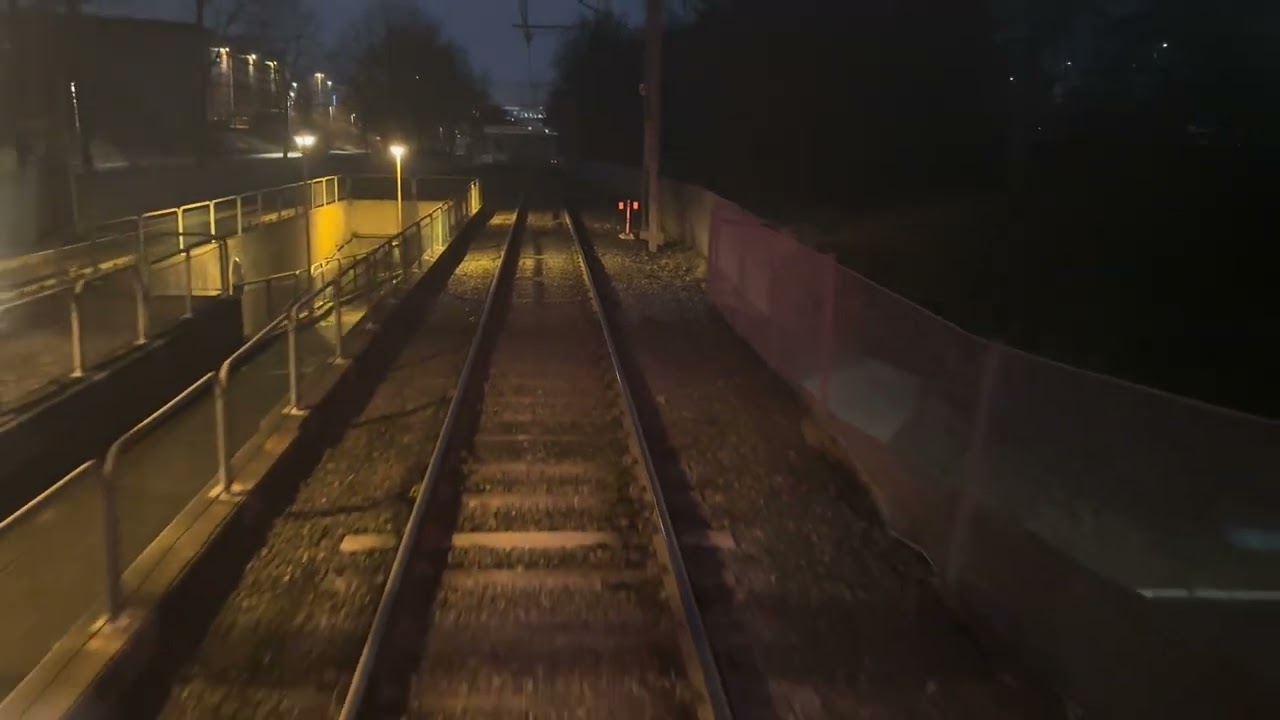 Nya spårvagnen från Angered Centrum till Hammarkullen 