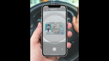 You can even scan your ID Card easily from the car with ScannerLens