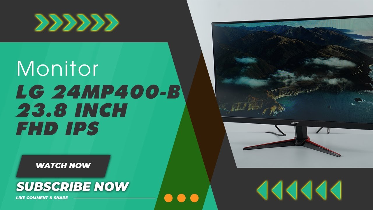 Màn Hình LG 24MP400-B (23.8 inch - FHD - IPS - 75Hz - 5ms)