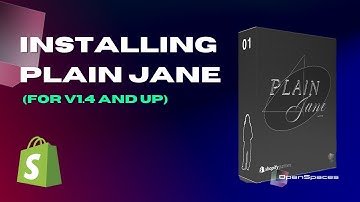 How To Install Any Plain Jane Version On Your Shopify Store (LATEST)