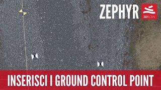 3DFlow Zephyr - How to insert Ground Control Points