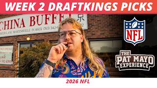 NFL Week 2 DraftKings Picks & Strategy: Lineup Builds, Ownership, & Sleepers