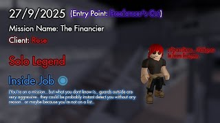 Entry Point: Freelancer's Cut - The Financier Solo Legend (Inside Job)