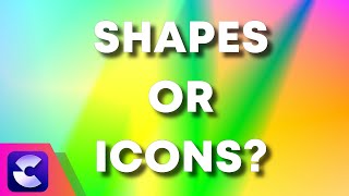 Shapes or Icons - CreateStudio 3.0