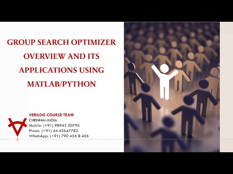 GROUP SEARCH OPTIMIZER OVERVIEW AND ITS APPLICATIONS USING MATLAB-PYTHON