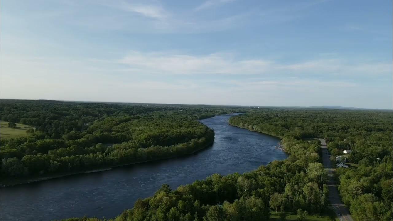 Better view of the Penobscot River and Eddington Maine YouTube