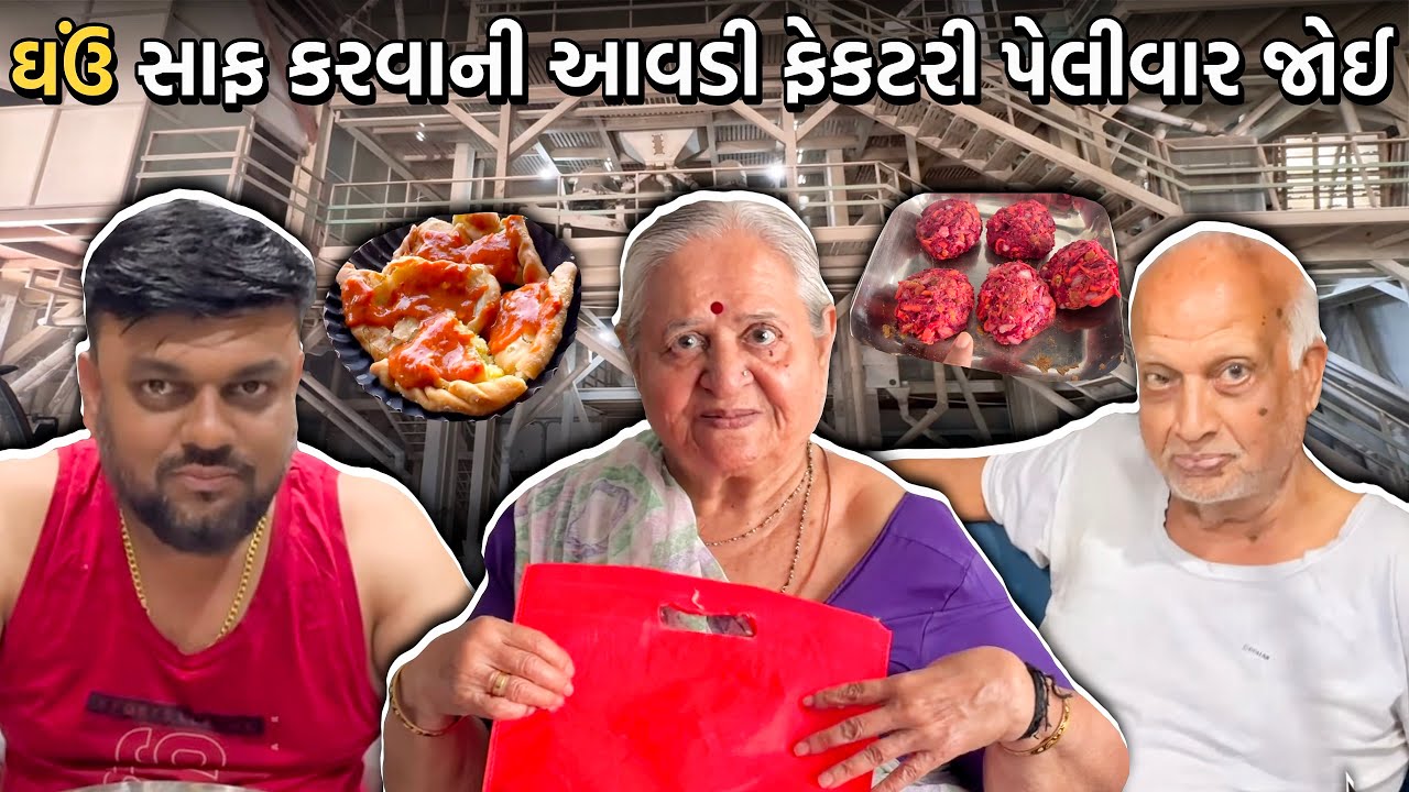 ઘઉં સાફ કરવાની આવડી ફેકટરી પેલીવાર જોઈ | Anand Sata Vlog 1169