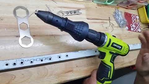 Review đầu rút rive bằng máy pin